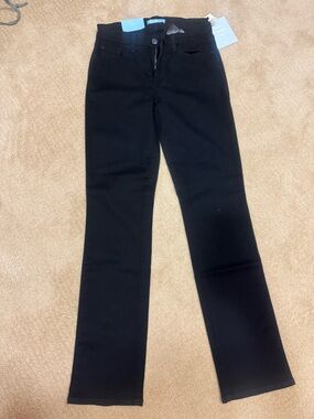 7 For All Mankind Black Women's Straight Leg Jeans